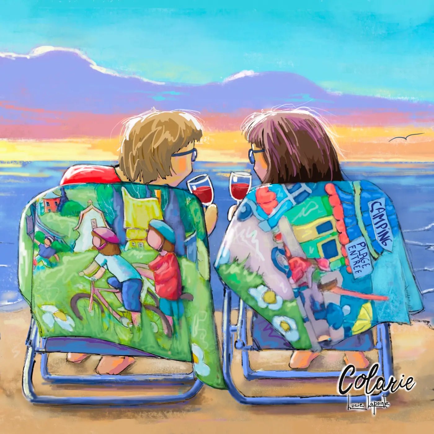 Débarbouillette "Une soirée parfaite" (Bientôt disponible) - Colarie