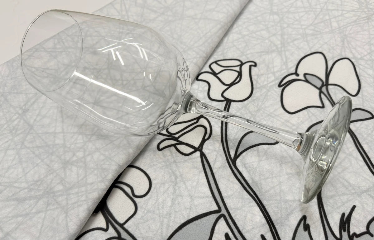 2 serviettes à vaisselles "Les fleurs" - Colarie