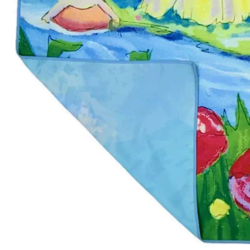 Serviettes de plage en microfibre "Se la couler douce" - Colarie