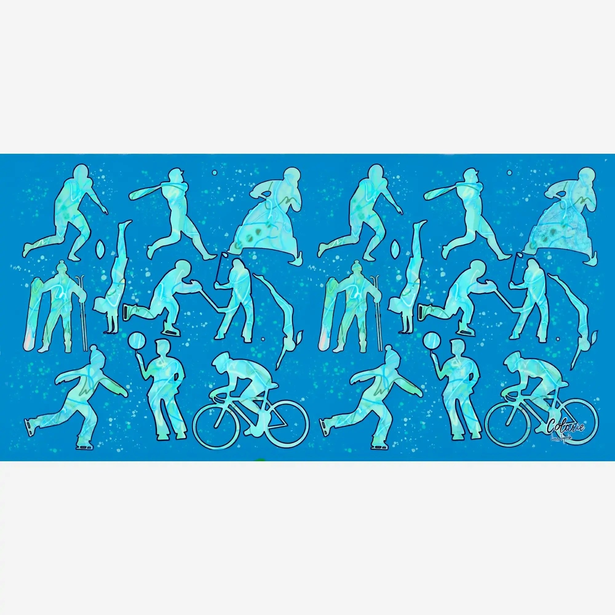 La sportive - Colarie serviette en microfibre de sport